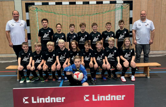 Mannschaftsbild der U11-2-Junioren, Saison 2023/24